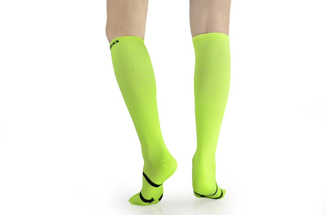 Graduated Compression Socks Women & Men Black & Green & Pink & Grey